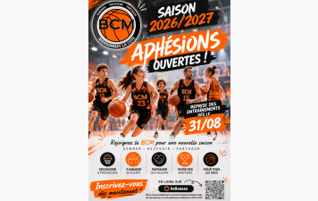 Ouverture des adhésions 2026/2027