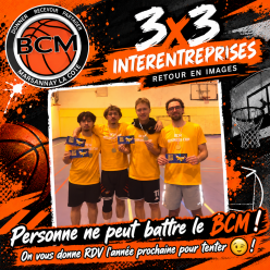 Recap du 3x3 interentreprises